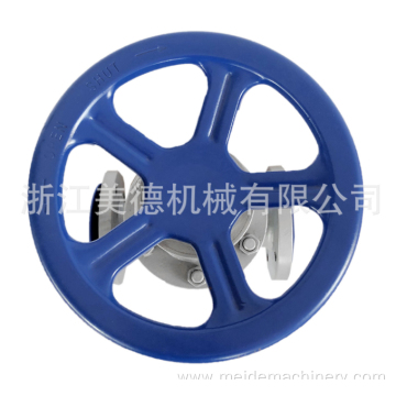 Cast steel anti-theft gate valve